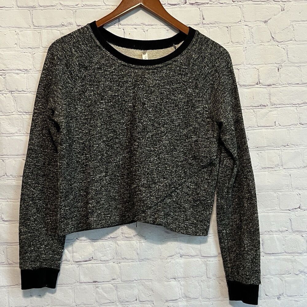 Fabletics Keeva Pullover Speckled Crisscross Fren… - image 2